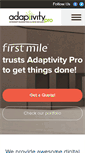 Mobile Screenshot of adaptivitypro.com